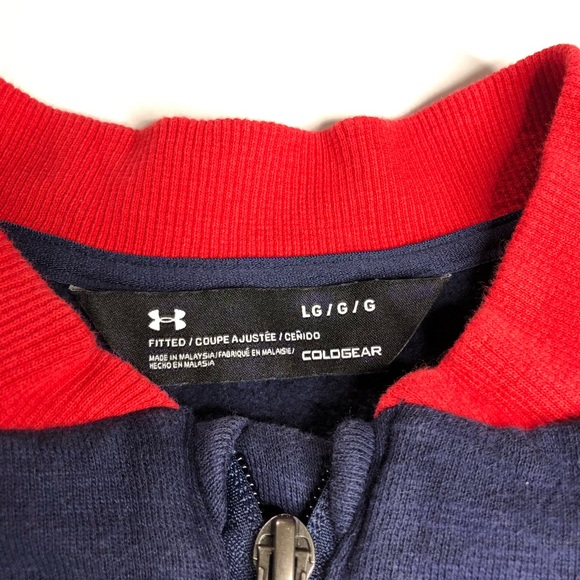 Under Armour USA Bomber sweatshirt track Jacket - Picture 5 of 10